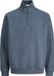 JACK&JONES JJEBRADLEY SWEAT HALF ZIP NOOS Heren Pullover L Polyester/Katoen Turbulence