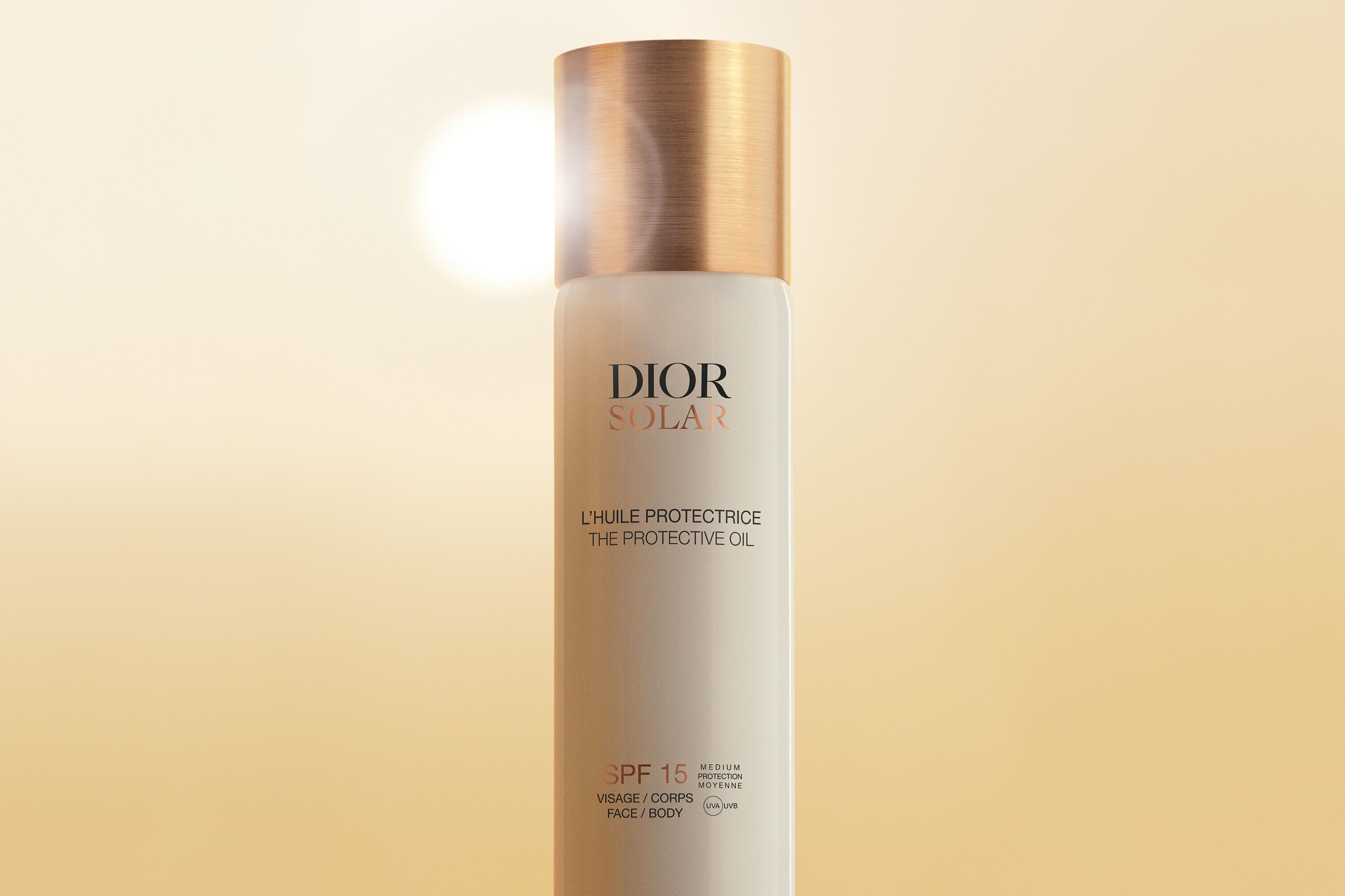 Dior Solar The Protective Face & Body Sunscreen Oil SPF 15 - 125ml