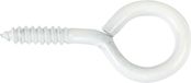 AMIG Schroefogen - 8 stuks - Staal - 40 mm - Wit