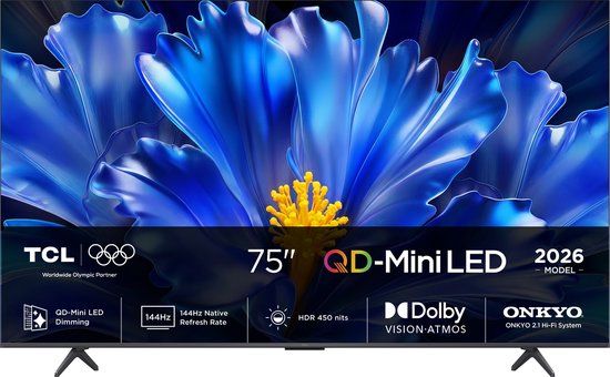 TCL QLED810L / LED-LCD screen / 75 inch / 2026