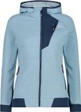 CMP Damesjack met capuchon Blauw Polyester Maat M