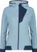 CMP Damesjack met capuchon Blauw Polyester Maat M