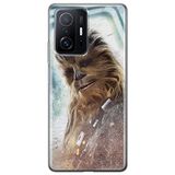 ERT GROUP mobiel telefoonhoesje voor Xiaomi 11T 5G / 11T PRO 5G origineel en officieel erkend Star Wars patroon Chewbacca 001 aangepast aan de vorm van de mobiele telefoon, hoesje is gemaakt van TPU