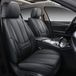 Housse de siège auto en cuir Nappa - Ajustement universel - Imperméable - Jeu de 2 sièges avant