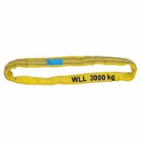 Petex 47203319 Ronde haak WLL 3.000 kg, lengte 3 m, omvang 6 m, geel