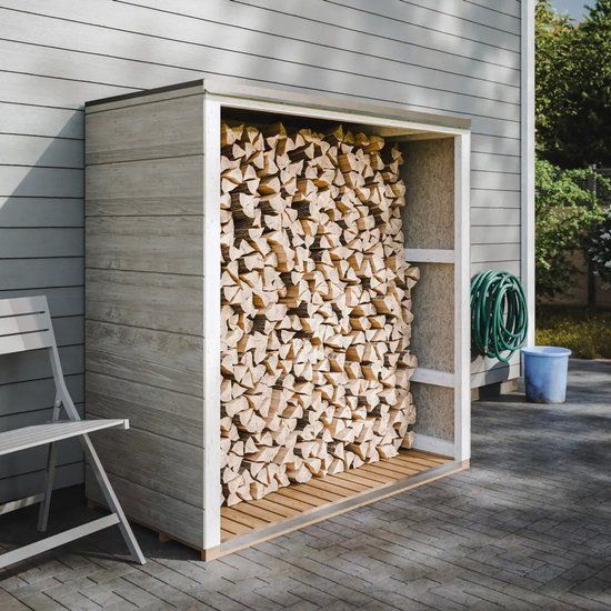 Intergard Houtberging haardhoutberging 75x153x159cm