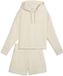 PUMA Short Hooded Relaxed Suit 5” TR Dames Trainingspak - Alpine Snow