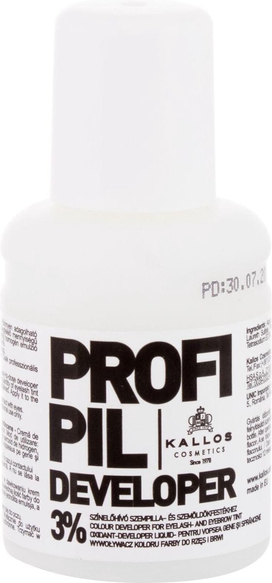 Kallos Oxydant Woda Utleniona W Crème Professionele pil Kreer, 3% 60 ml