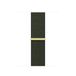 Apple MT573ZM/A Band voor Smartwatch, Nylon, Gerecycled polyester, Spandex, Cypress, Een maat