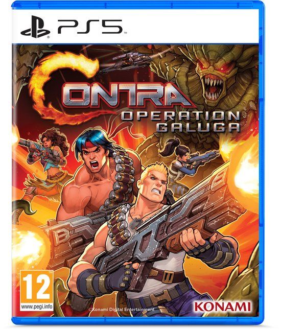 Mindscape Contra: Operation Galuga - PS5 - Standard Edition - Blu-ray