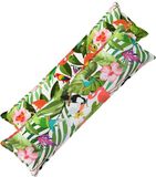vidaXL - Kussensloop - 2 stuks - Houten - Meerkleurig - 40 x 145 cm - Polyester