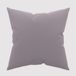 Atmosphère Pillowcase, Solid, 63 x 63 cm, Grey