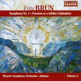 Symphony Fritz Brun: Symphony 1; Overture to a Jubilee Celebration CD