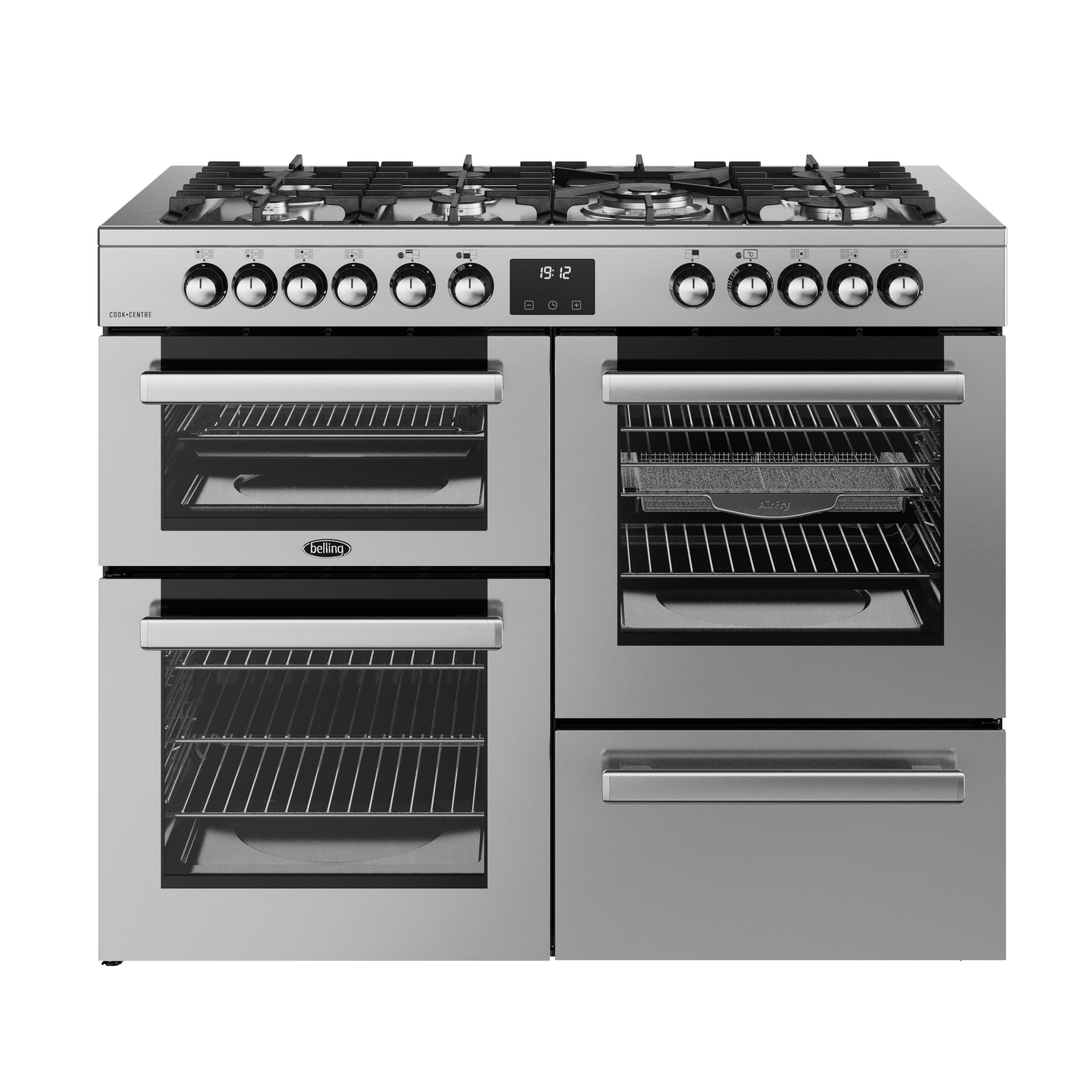 Belling BE444411806 Range Cooker - Stainless Steel