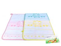 Set POPPY Set van 3 tuinhanddoeken kleuterschool meisje, 40 x 55 cm, puur katoen, met AIDA canvas om te borduren