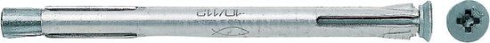 Fischer 50x Metalen Kozijnduvel F 10 M 202 - 061064