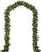 Nordlandia Guirlande avec éclairage - Décoration de Noël - 500CM - Guirlande de Noël - Décoration de Noël - 110 LED - Vert - Secteur