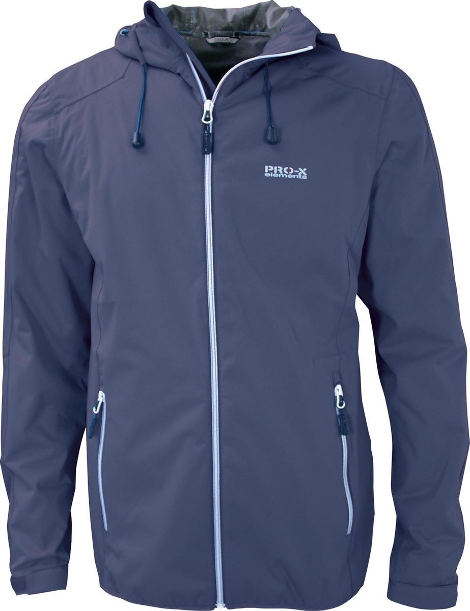 Pro-x Elements Pro-X Elements outdoorjas - Donovan - Heren - Vintage indigo - Maat 3XL