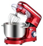 Merkloos Keukenmachine mixer - 6,2 L - 1400 W - Rood