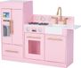 Teamson Kids Groot Modern Houten Speelkeuken - Roze/Goud