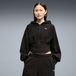 PUMA Street Glam Bedazzled hoodie voor Dames, Zwart, Maat S