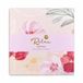 Accentra Relax Badset, cadeauset voor dames, met lichaamsboter 100 ml, 100 g zeep, 90 ml handcrème en 80 g badbom, Wellness cadeauset in rood, beige