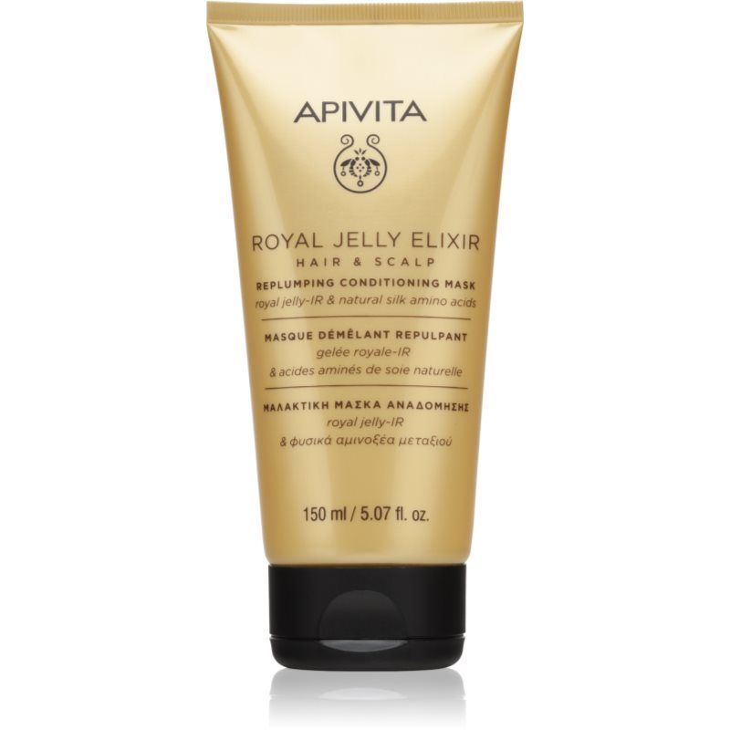 Apivita Royal Jelly Elixir Ontklittend Opvullend Masker Tube 150ml