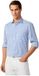 FaÇonnable Bengal Chemise Manches Longues Bleu M