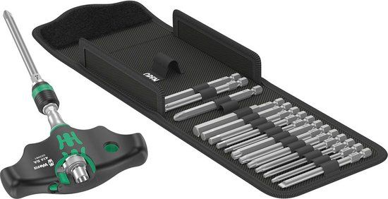 Wera Kraftform Compact 400 RA Set 1 - 17-delig