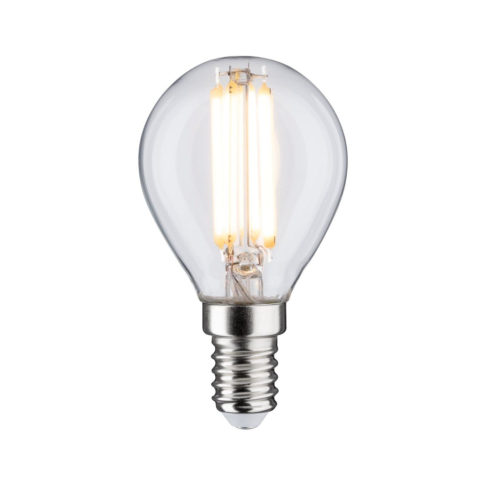 Paulmann Filament LED-kogellamp E14 5,9W 806lm 2700K dimbaar Helder