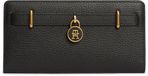 Tommy Hilfiger Portemonnee Leer Unisex Zwart
