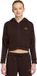 Adidas Sportswear Seasonals Animal Hoodie Met Lange Ritssluiting - Kinderen - Bruin