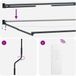 vidaXL Parasol électrique solaire 4,5 x 3 m Sable