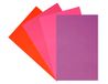 INNSPIRO Set van 4 folies van EVA-rubber, warm, 20 x 30 cm, 1 mm, verschillende kleuren