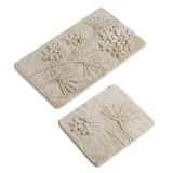 Badmatset 2-delig beige