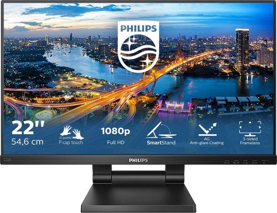 Philips 222B1TC/00 21.5 inch Full HD Touchscreen Monitor