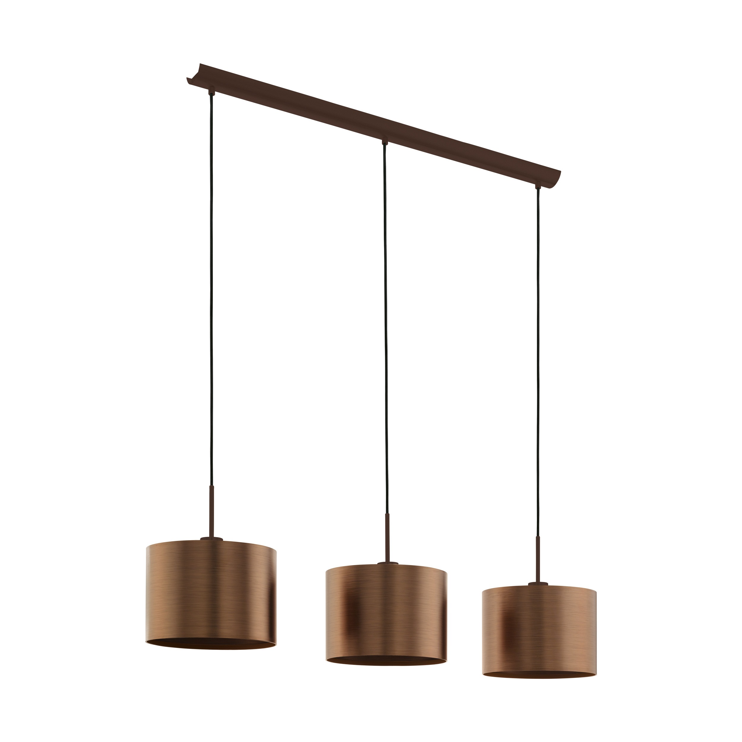EGLO Saganto 1 Hanglamp - Bruin/Koper - E27