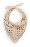 Becksondergaard Starlia Cotta Scarf Sjaals Dames - Ecru - Maat ONESIZE
