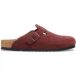 Birkenstock Sandales Boston BS Cuir Daim Zifandel