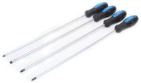 Satra extra lange schroevendraaier set 4 dlg 450mm lang