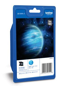 Brother LC-1280XLCBP single pack / cyaan