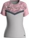 Jako Iconic T-Shirt Dames - Zachtgrijs / Roze / Antra Light | Maat: 38