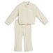 PUMA Essentials Elevated geribd trainingspak voor peuters 86, Alpine Snow White