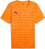 Puma individualRISE Graphic Jersey Heren Lange Mouw Katoen Regular Fit M Heat Fire