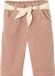 Vertbaudet Pantalon ample en velours avec ceinture à nouer pour bébé