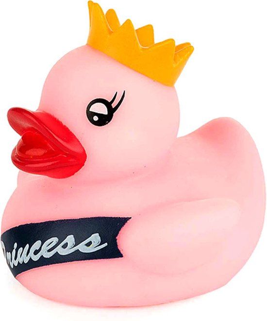 Isabelle Laurier Badeendje Prinses - Roze Goud - 5 cm