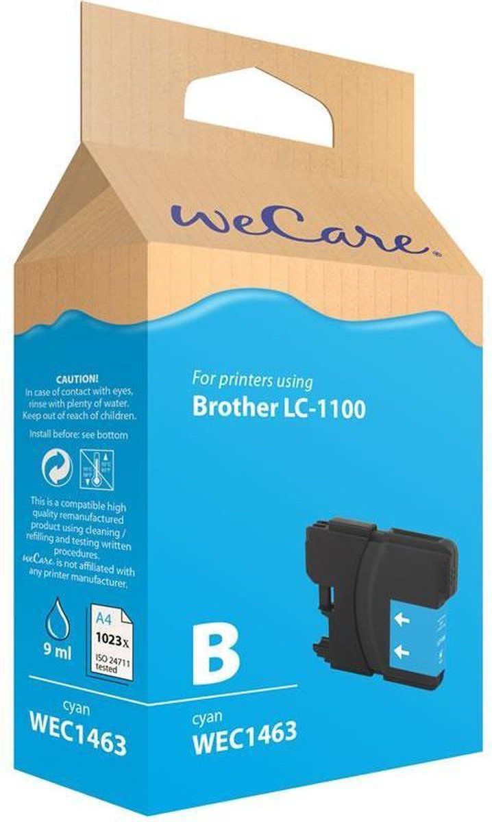wecare toners & lasercartridges LC-1100 C (reman) - 8715057013898