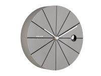 Karlsson Wandklok Destacado Cuckoo - Grijs - 28x28x28cm - Wandklok Modern