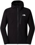 The North Face Performance Full-Zip Softshell Outdoor Jacket with Hood - Black