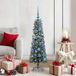 Prolenta Maison Exclusive Kunstkerstboom met 150 LED-lampjes, inclusief standaard, groen, 120 cm